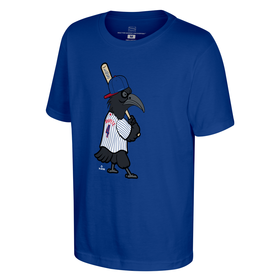 Youth Chicago Cubs Pete Crow-Armstrong MVPete Crow Royal Blue T-Shirt by Stadium Essentials Shirts Stadium Essentials