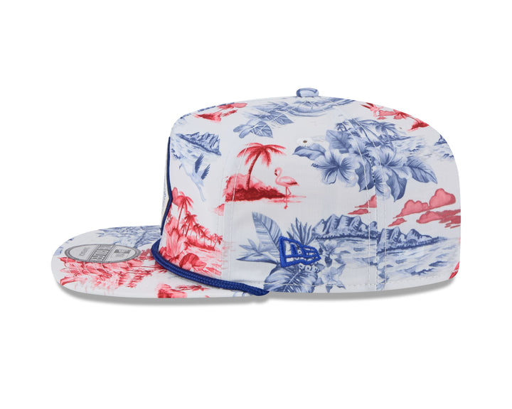 Chicago Cubs Island Pattern Golfer Cap by New Era Caps Ivy Shop