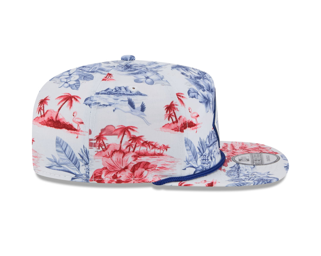 Chicago Cubs Island Pattern Golfer Cap by New Era Caps Ivy Shop