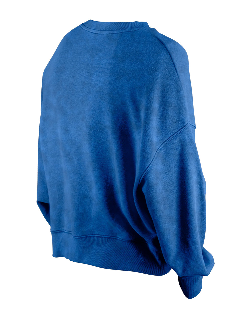 Chicago Cubs Logo Throwback Royal Women's Crew Sweatshirt by New Era Sweatshirts & Hoodies NEW ERA CAP COMPANY