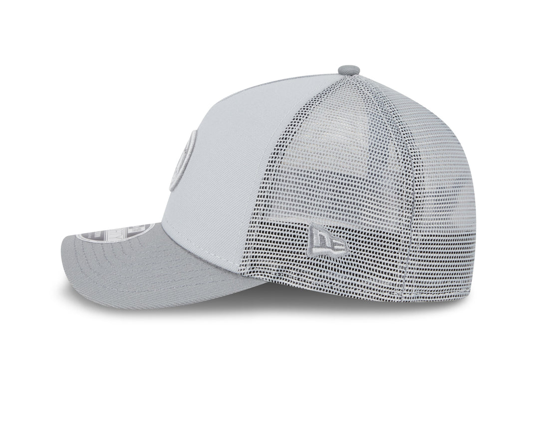 Chicago Cubs Bullseye Graphite Tonal 9Forty Snapback Cap by New Era Caps Ivy Shop