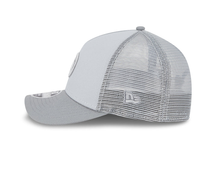 Chicago Cubs Bullseye Graphite Tonal 9Forty Snapback Cap by New Era Caps Ivy Shop