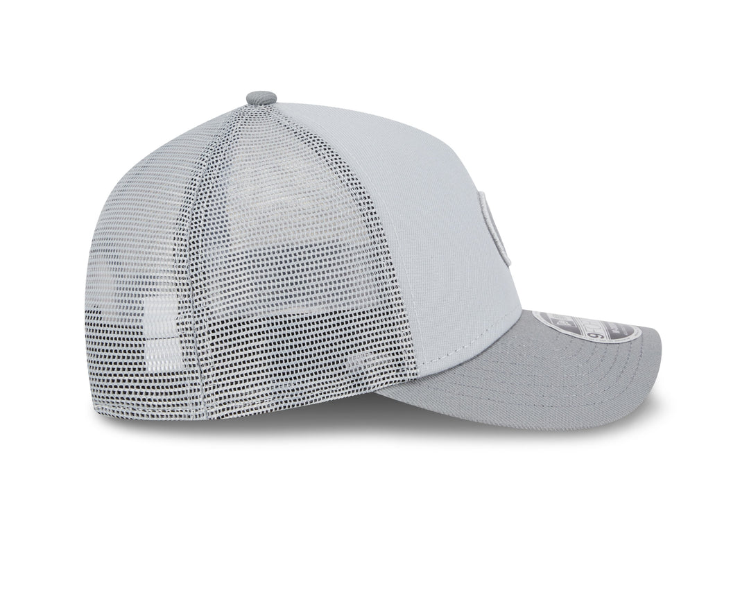 Chicago Cubs Bullseye Graphite Tonal 9Forty Snapback Cap by New Era Caps Ivy Shop