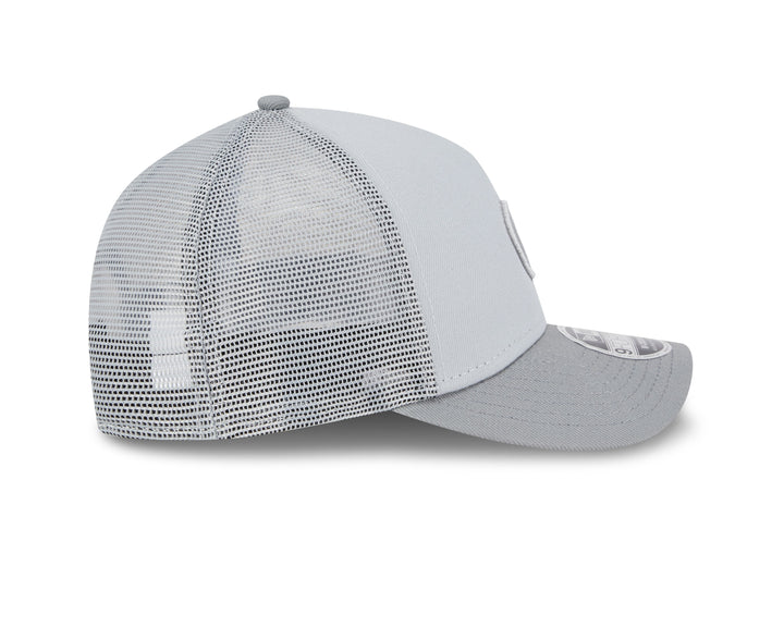 Chicago Cubs Bullseye Graphite Tonal 9Forty Snapback Cap by New Era Caps Ivy Shop