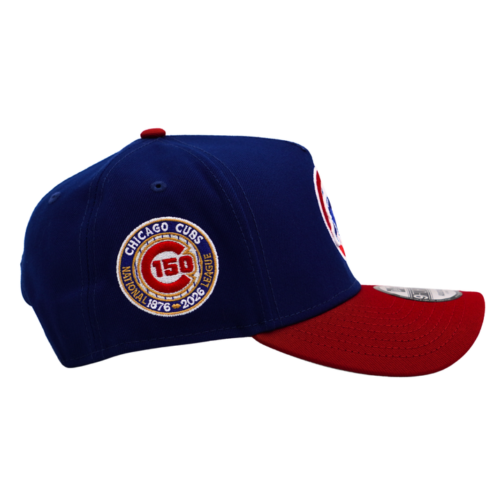 Chicago Cubs Walking Bear 150th Anniversary 9FORTY A-Frame Cap by New Era Caps NEW ERA CAP COMPANY