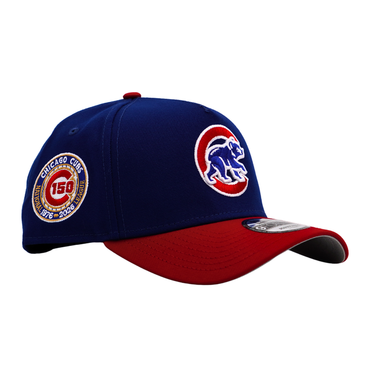 Chicago Cubs Walking Bear 150th Anniversary 9FORTY A-Frame Cap by New Era Caps NEW ERA CAP COMPANY