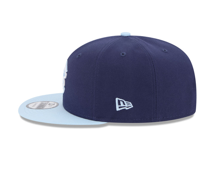 Chicago Cubs Waking Bear Two Tone Navy 9Fifty Snapback Cap by New Era Caps NEW ERA CAP COMPANY