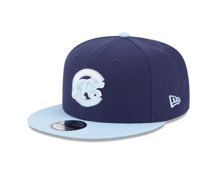 Chicago Cubs Waking Bear Two Tone Navy 9Fifty Snapback Cap by New Era Caps NEW ERA CAP COMPANY