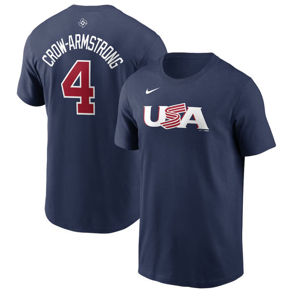 Pete Crow-Armstrong USA 2026 WBC Nike Tee | Ivy Shop