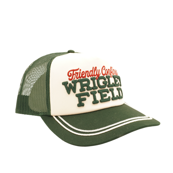 Wrigley Field 1914 Friendly Confines Radler Mesh Trucker Cap by American Needle Cap AMERICAN NEEDLE