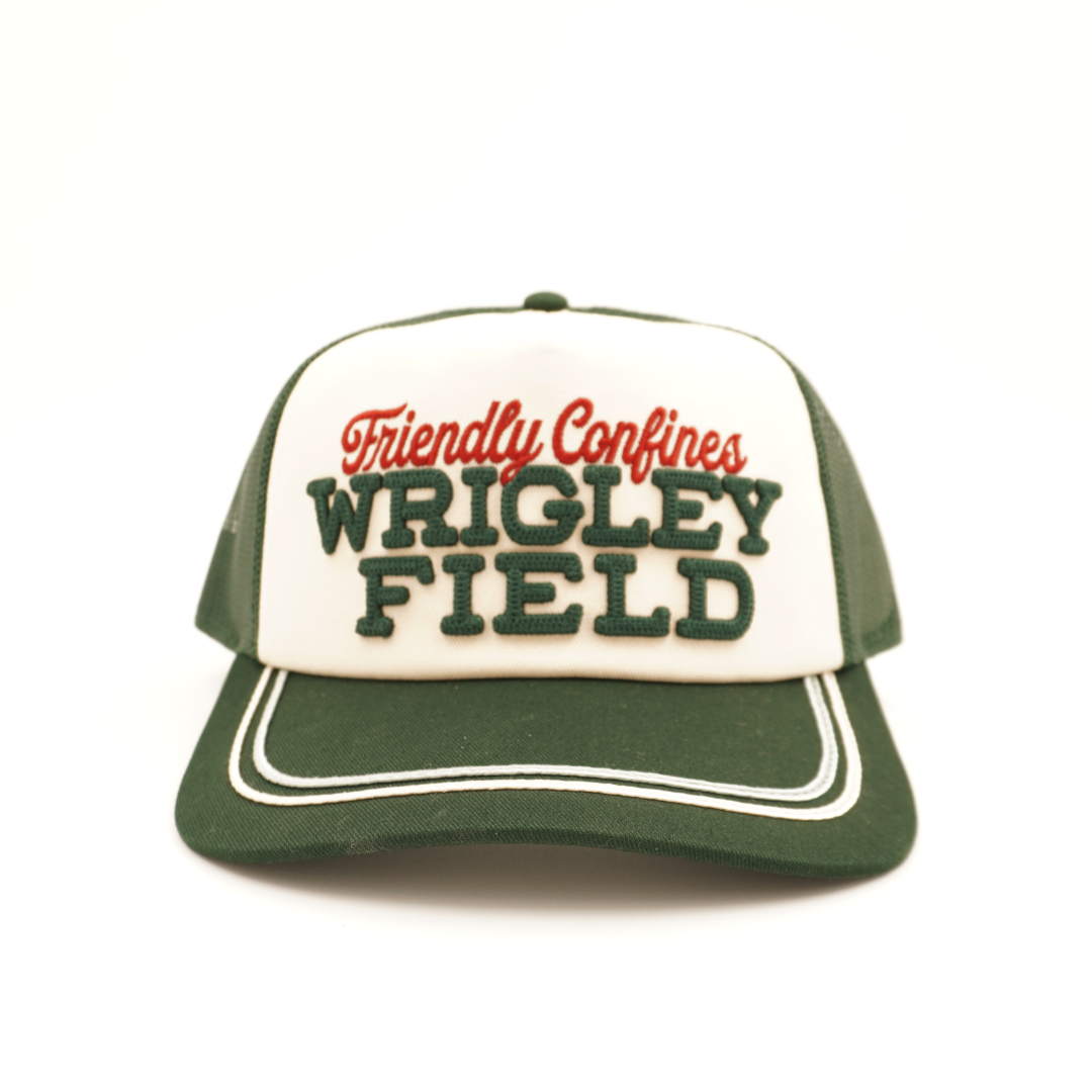 Wrigley Field 1914 Friendly Confines Radler Mesh Trucker Cap by American Needle Cap AMERICAN NEEDLE