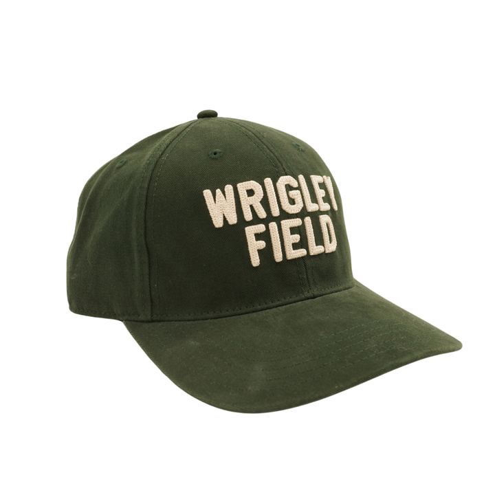 Wrigley Field Hepcat Dad Cap in Dark Green by American Needle Cap AMERICAN NEEDLE