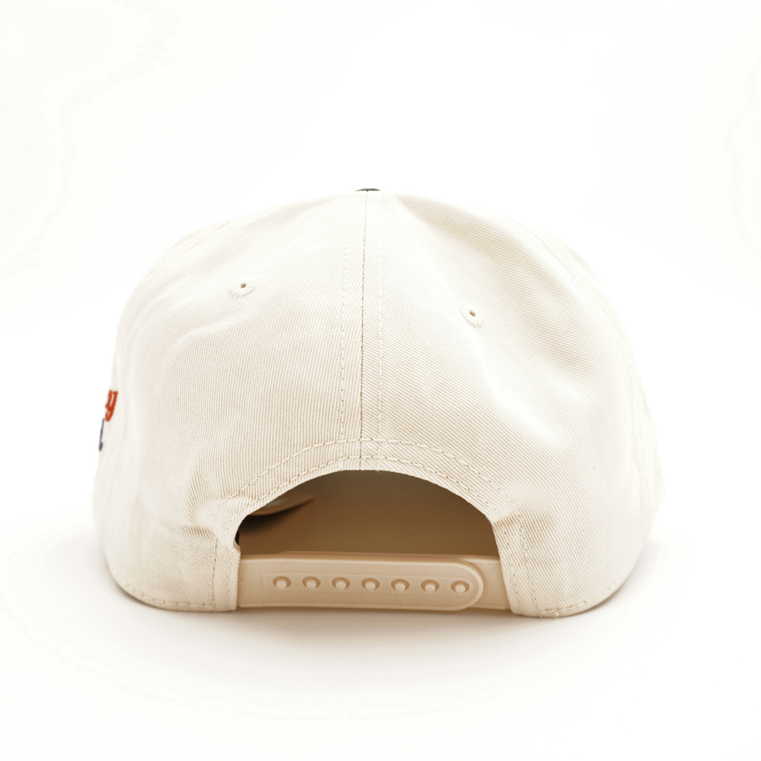 Wrigley Field Bear Burnett Adjustable Cap in Ivory by American Needle Cap AMERICAN NEEDLE