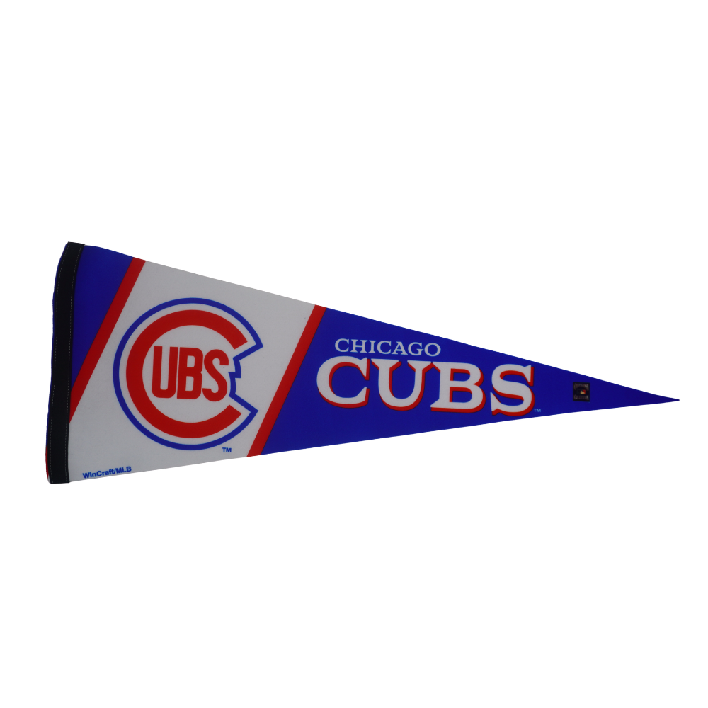 Chicago Cubs 1950s Premium Pennant in Royal Blue by WinCraft Pennants WINCRAFT INCORPORATED