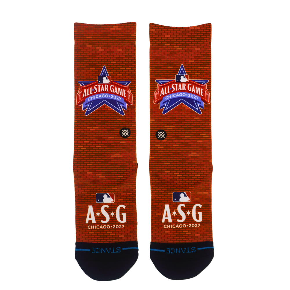 Chicago Cubs 2027 All-Star Game Bricks Sock by Stance Sock STANCE