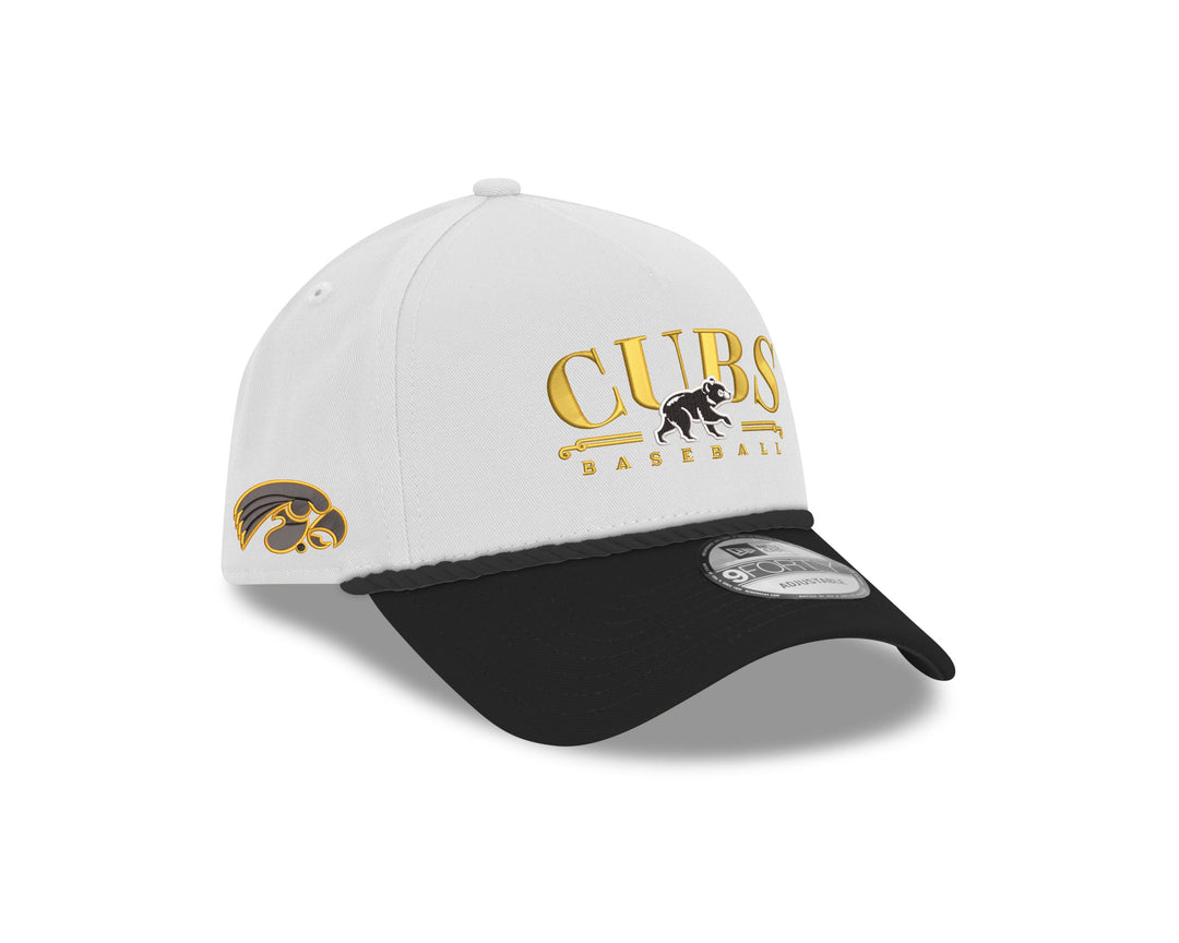 Chicago Cubs X University of Iowa 9Forty Adjustable Cap by New Era Caps NEW ERA CAP COMPANY