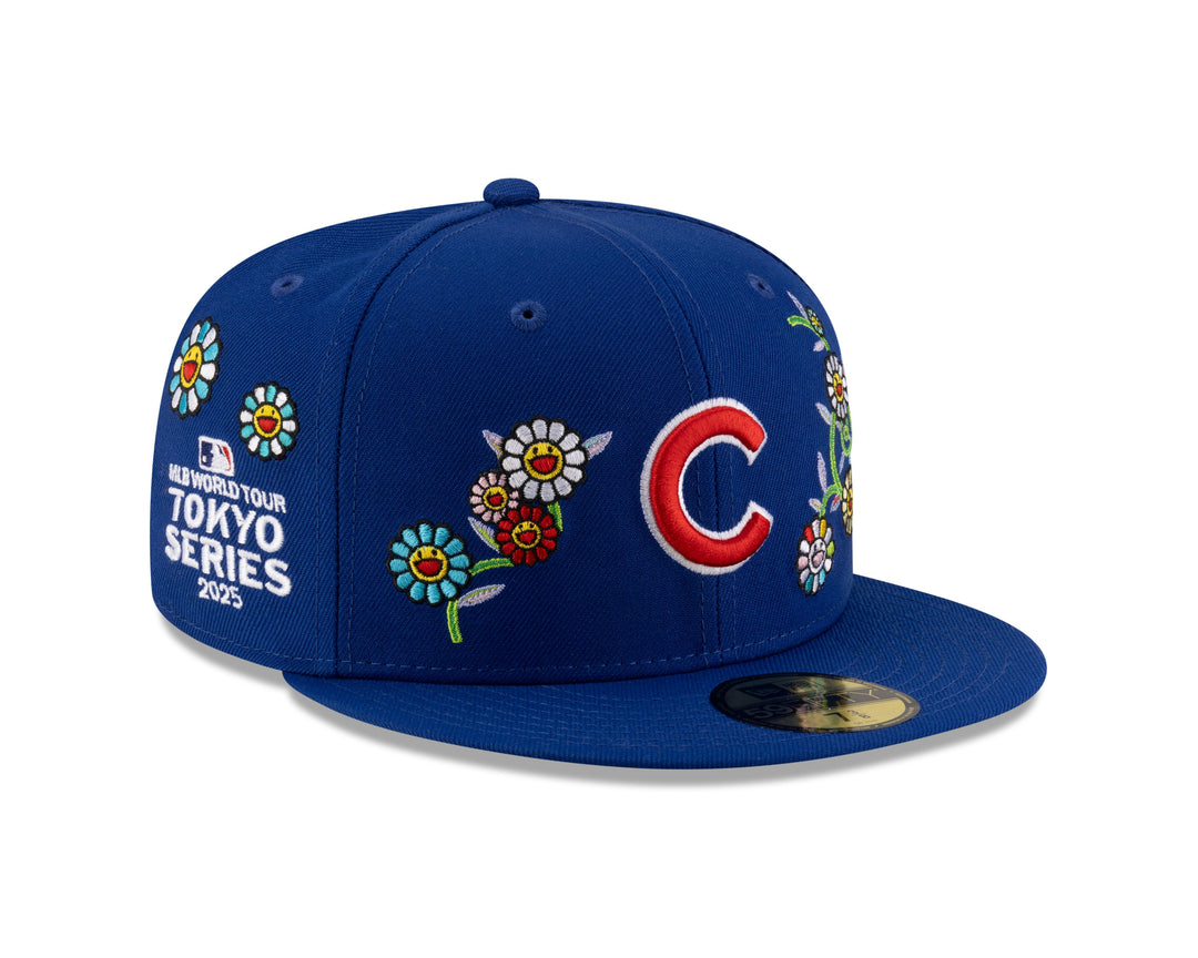 Chicago Cubs x Murakami 59Fifty Tokyo Series Royal Blue Fitted Cap by New Era Caps NEW ERA CAP COMPANY INC