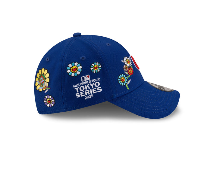 Chicago Cubs x Murakami 9Forty Tokyo Series Royal Adjustable Cap by New Era Caps NEW ERA CAP COMPANY INC