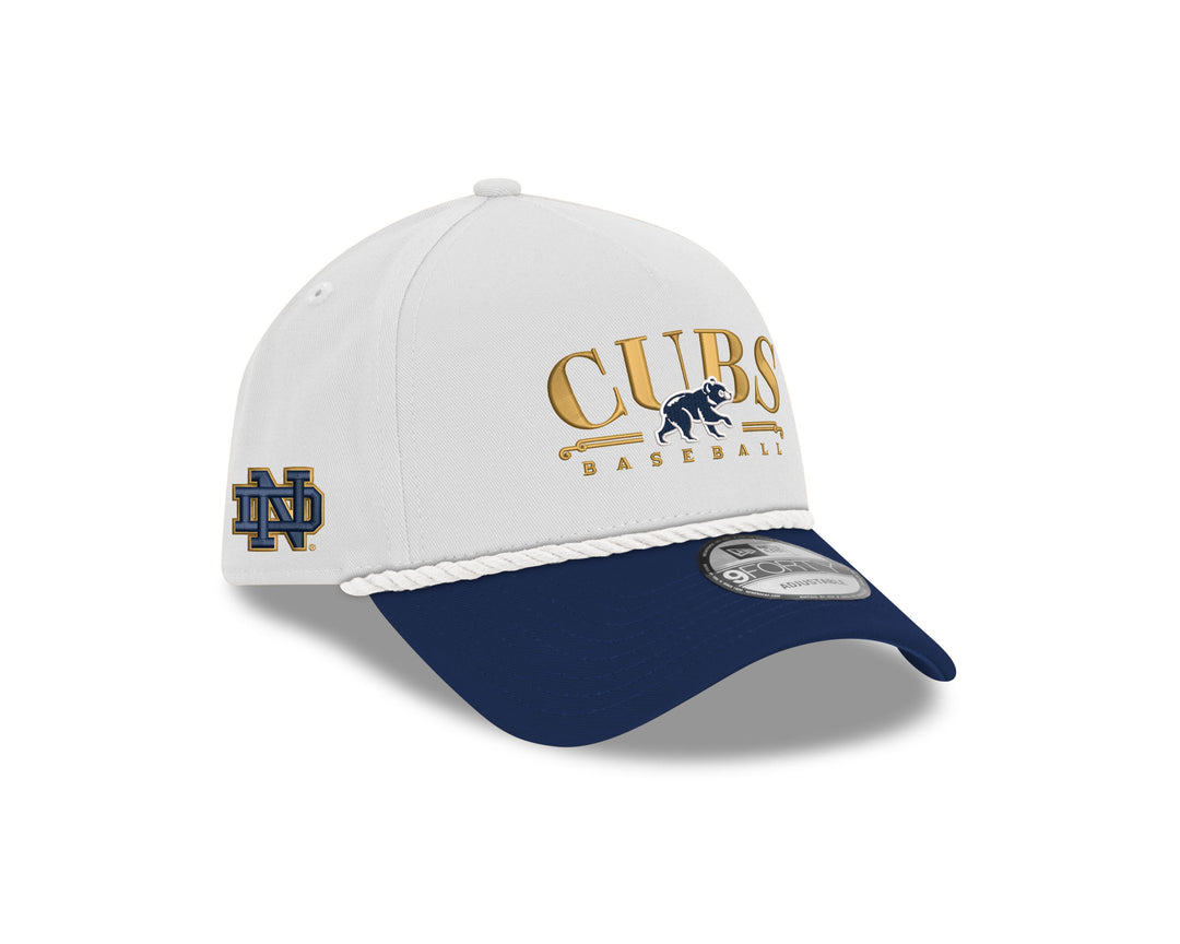 Chicago Cubs X University of Notre Dame 9Forty Adjustable Cap by New Era Caps NEW ERA CAP COMPANY