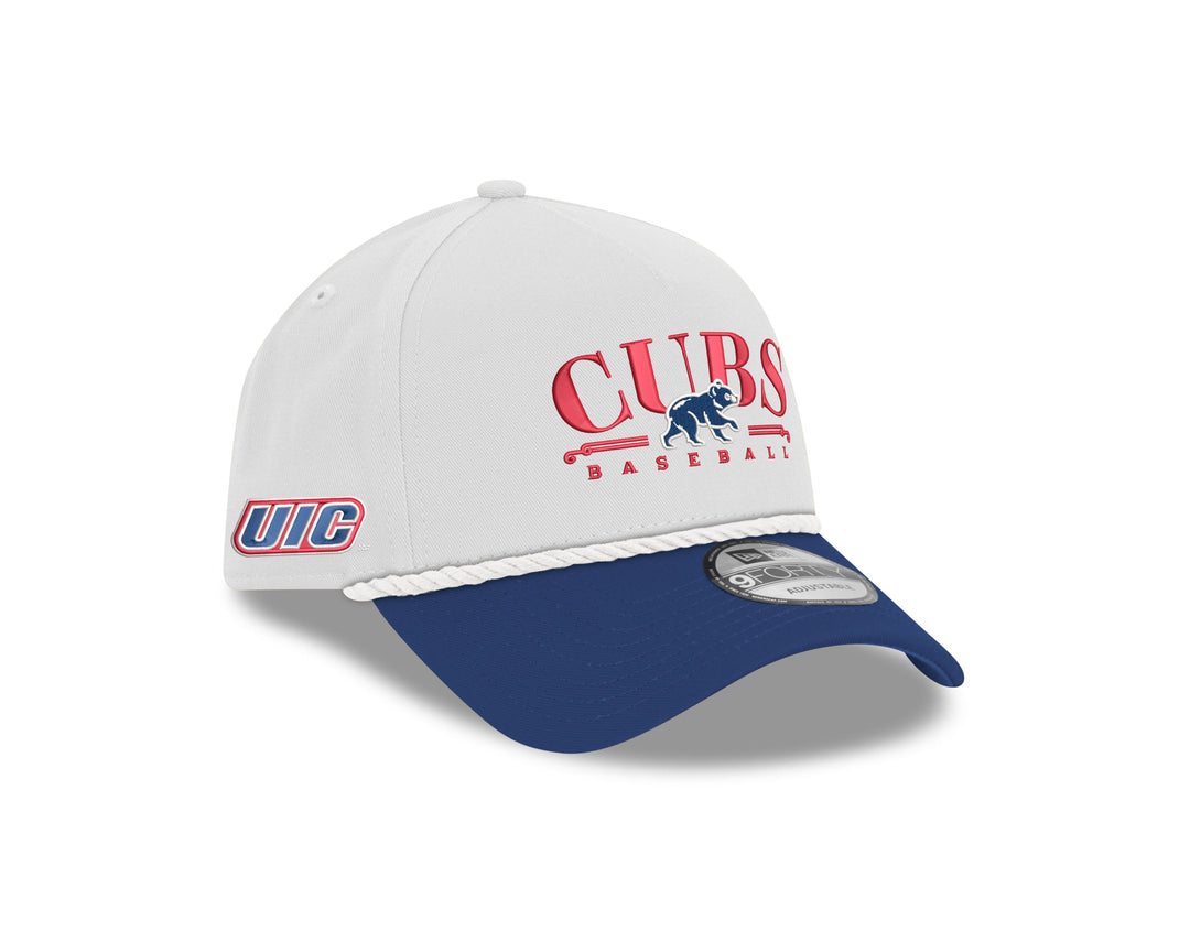 Chicago Cubs X University of Illinois Chicago 9Forty Adjustable Cap by New Era Caps NEW ERA CAP COMPANY