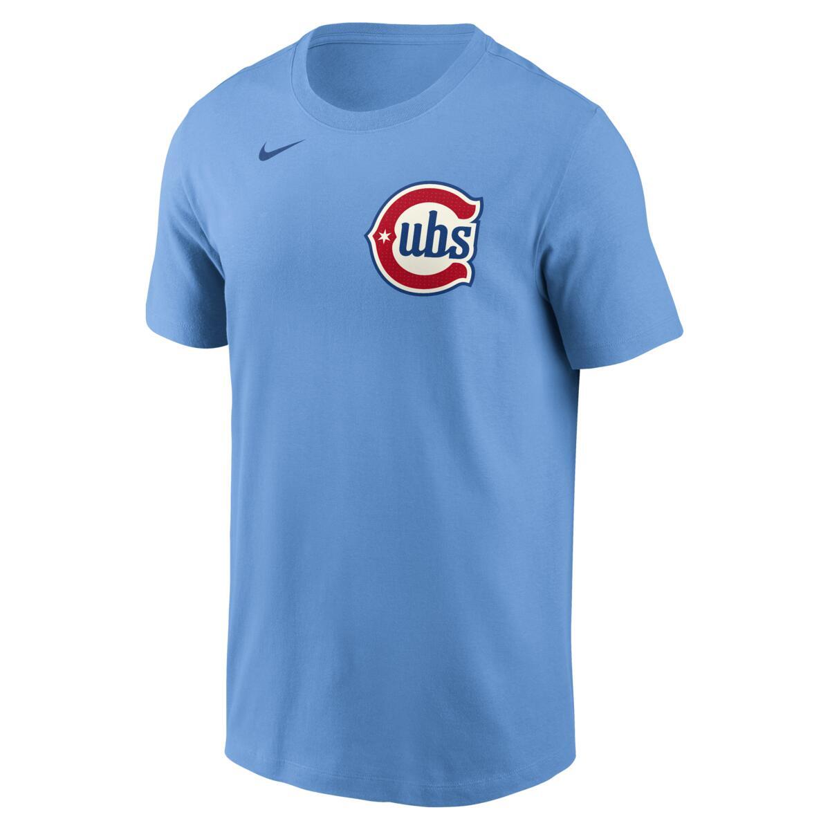 Chicago Cubs Pete Crow-Armstrong Blues Alternate Name & Number Tee