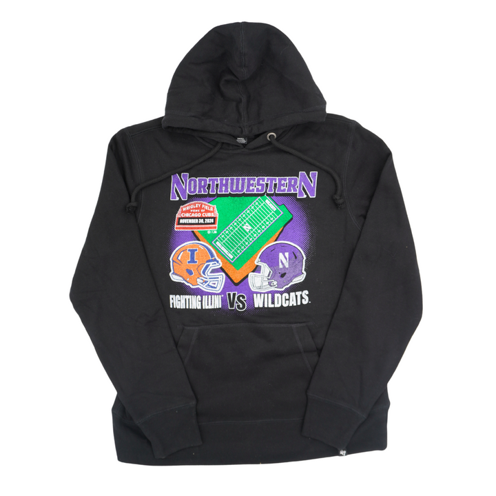 Northwestern X The University of Illinois Dueling Football Hoodie by 47 Brand Sweatshirts & Hoodies 47 BRAND