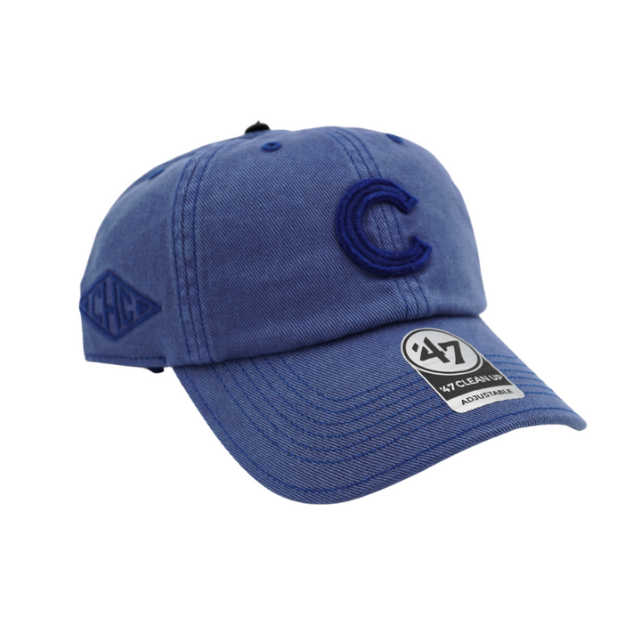 CHICAGO CUBS '47 C LOGO STOCKTON ROYAL ADJUSTABLE CAP