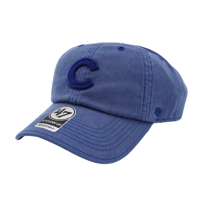 CHICAGO CUBS '47 C LOGO STOCKTON ROYAL ADJUSTABLE CAP