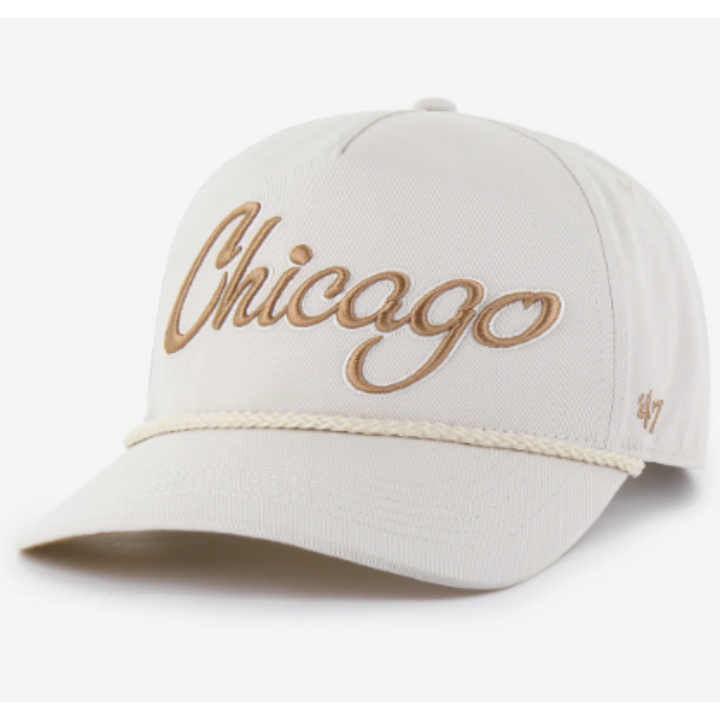 CHICAGO CUBS '47 C LOGO BONE HITCH ADJUSTABLE CAP