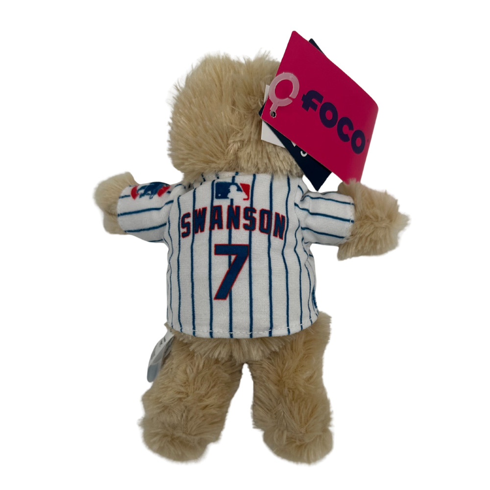 Chicago Cubs Home Jersey Freddy Bear Plush PLUSH FOREVER COLLECTIBLES