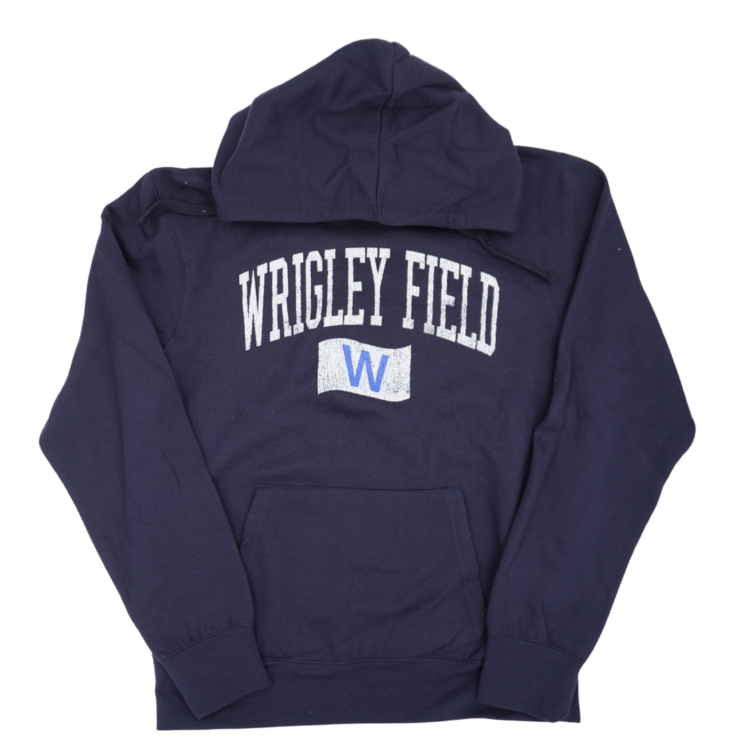 Wrigley Field Flag Blend Hoodie - Navy Sweatshirts & Hoodies FUNDY TEXTILE DESIGN LTD