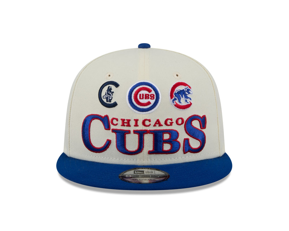 Chicago Cubs Logos Archive 9Fifty Snapback Cap by New Era Caps NEW ERA CAP COMPANY