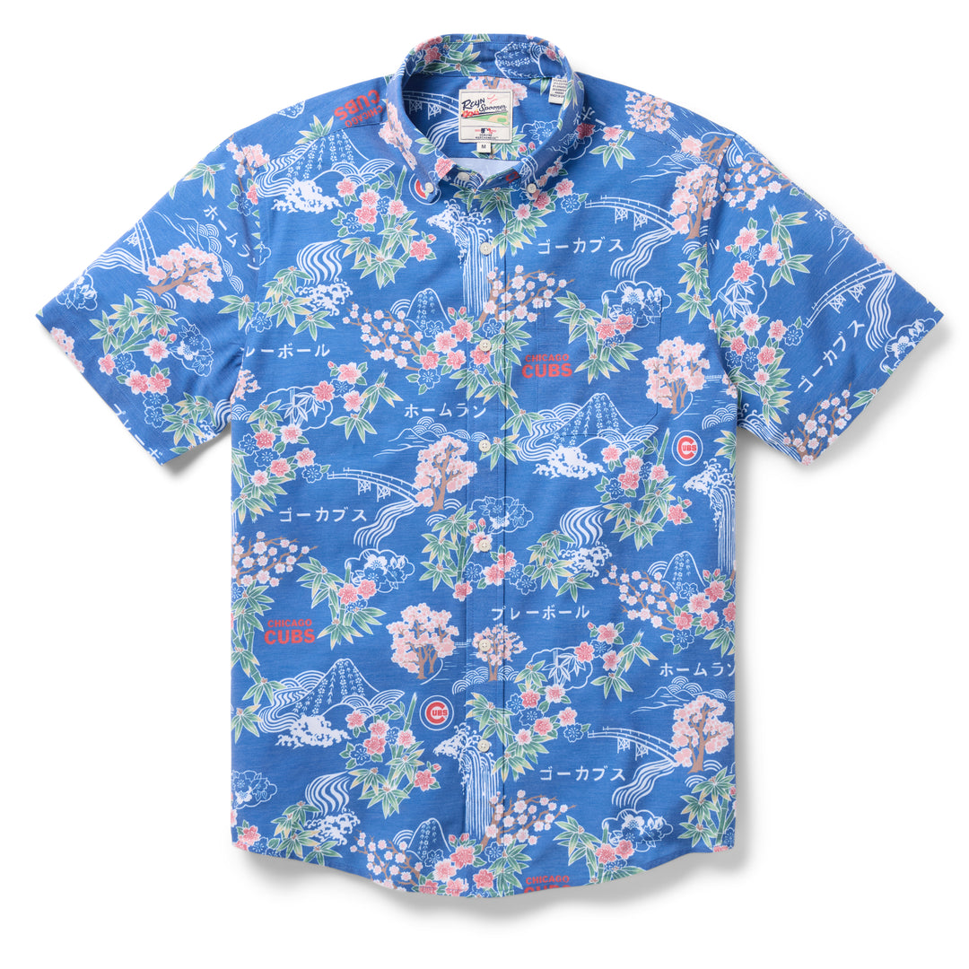 Chicago Cubs Sakura Springs Button Up by Reyn Spooner BUTTON DOWN REYN SPOONER