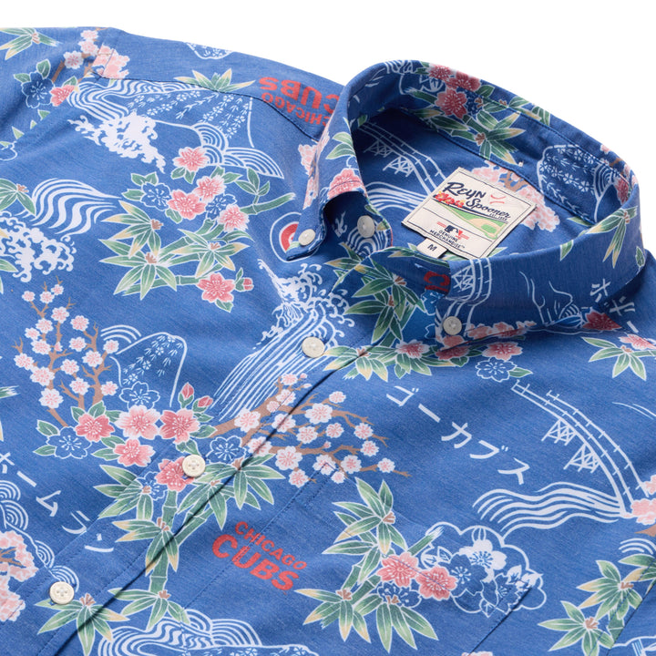 Chicago Cubs Sakura Springs Button Up by Reyn Spooner BUTTON DOWN REYN SPOONER