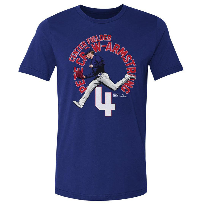 Chicago Cubs Pete Crow-Armstrong Name Arc Unisex T-Shirt Men&