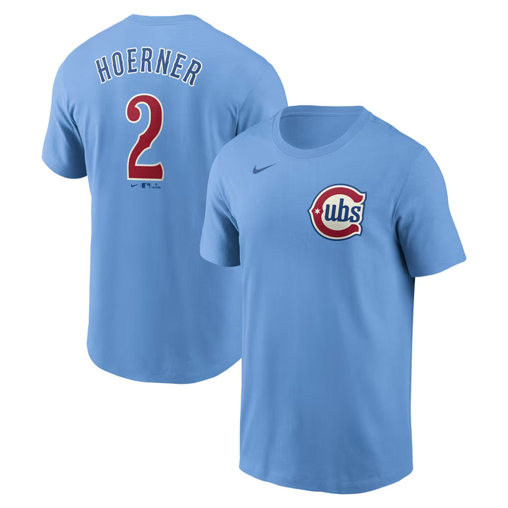 Chicago Cubs Nico Hoerner Chicago Blues Men&