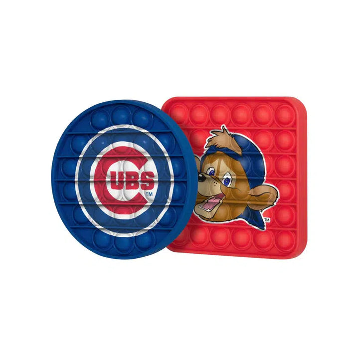 CHICAGO CUBS CLARK BULLSEYE 2 PACK PUSH-ITZ FIDGETS