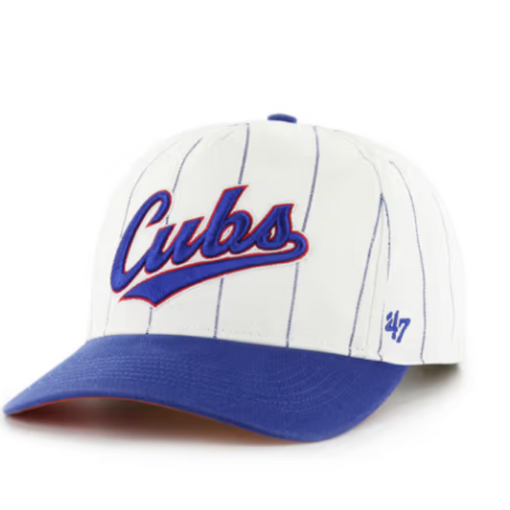 CHICAGO CUBS '47 COOPERSTOWN PINSTRIPE ADJUSTABLE CAP