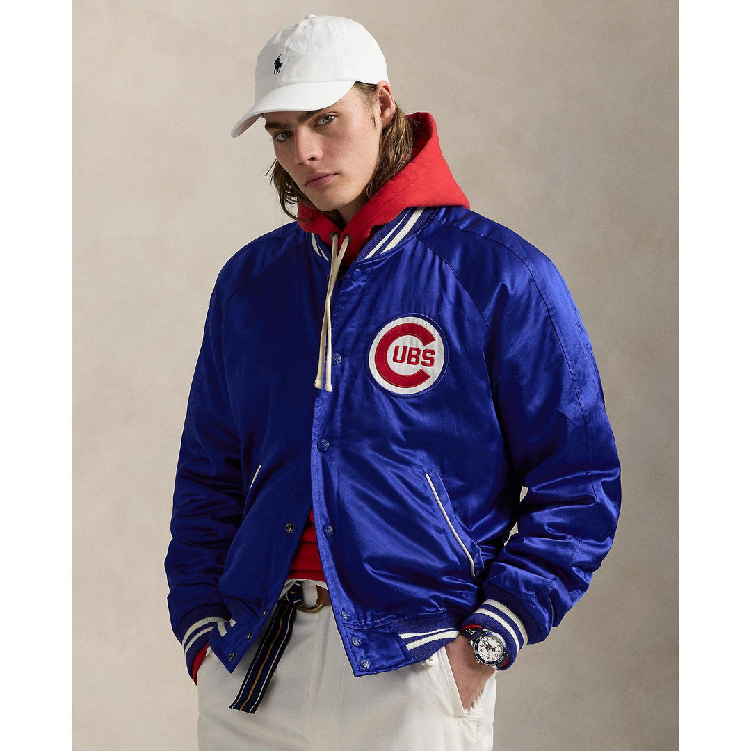 Polo Ralph Lauren Cubs Satin Jacket Jackets &amp; Outerwear Ralph Lauren