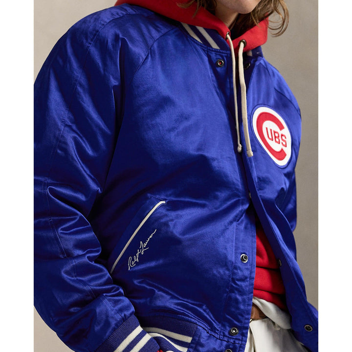 Polo Ralph Lauren Cubs Satin Jacket Jackets &amp; Outerwear Ralph Lauren