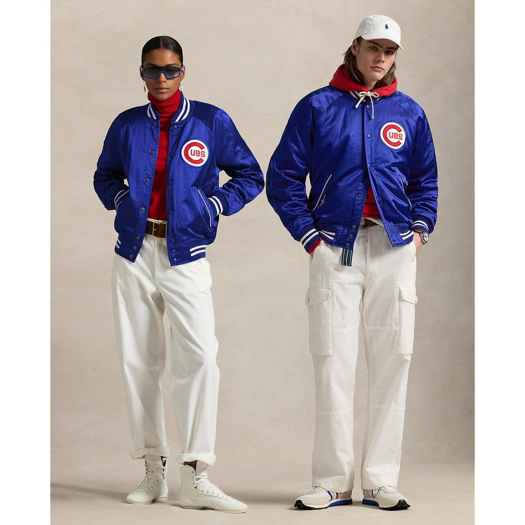 Polo Ralph Lauren Cubs Satin Jacket Jackets &amp; Outerwear Ralph Lauren