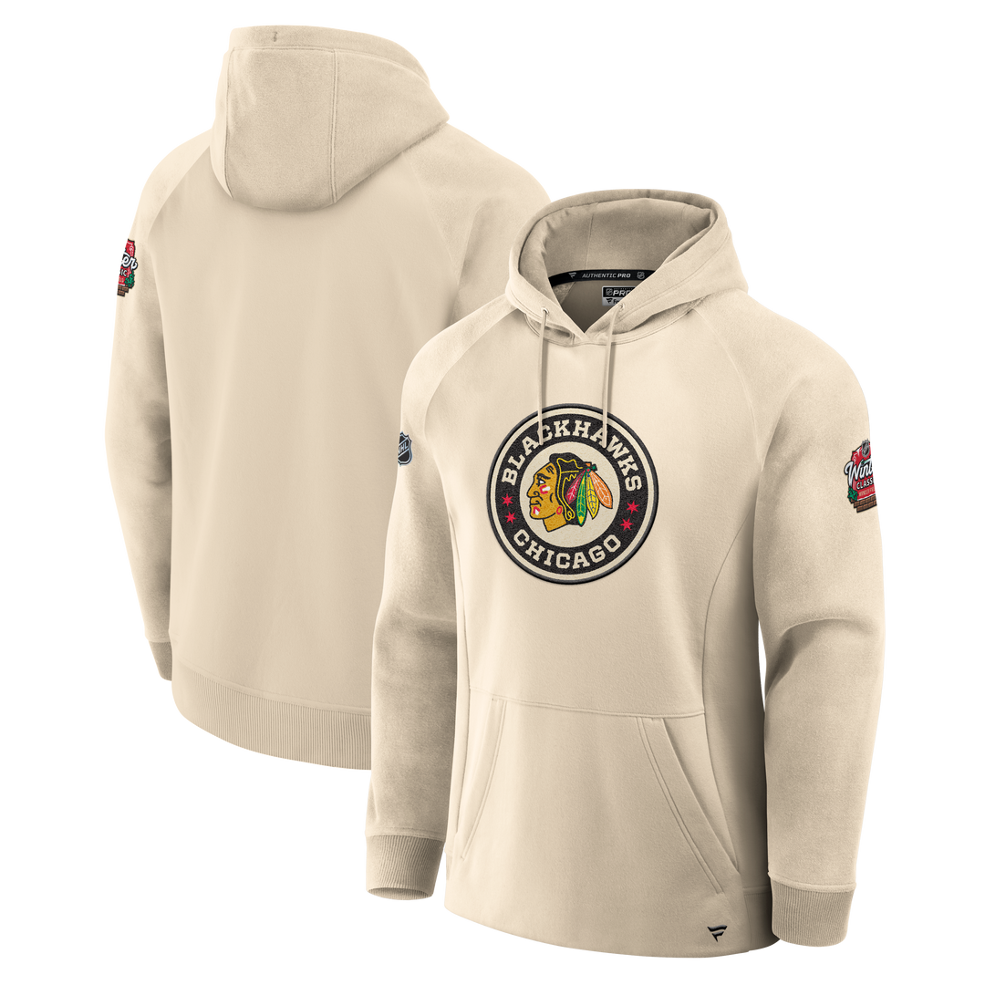 Chicago Blackhawks 2025 NHL Winter Classic Men's Applique Hoodie by Fanatics Sweatshirts & Hoodies FANATICS