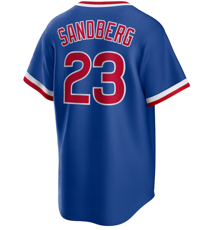 CHICAGO CUBS NIKE RYNE SANDBERG COOPERSTOWN JERSEY Jerseys NIKE