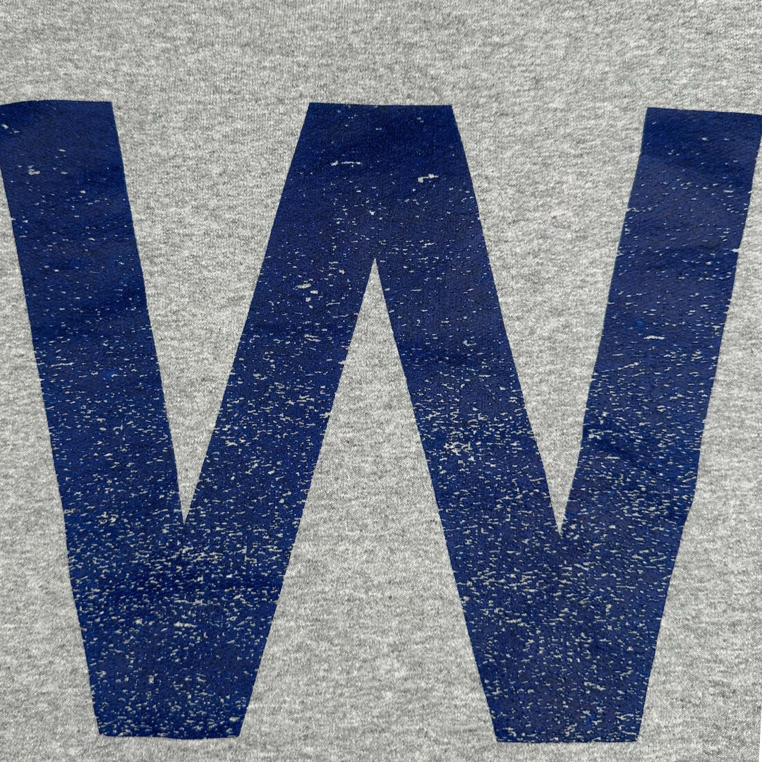 Chicago Cubs Unisex W Collection Grey Crewneck Sweatshirt by New Era Men&