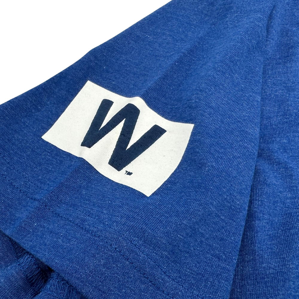 Chicago Cubs Unisex W Collection Royal Blue Tee by New Era Short Sleeve Tees NEW ERA CAP COMPANY