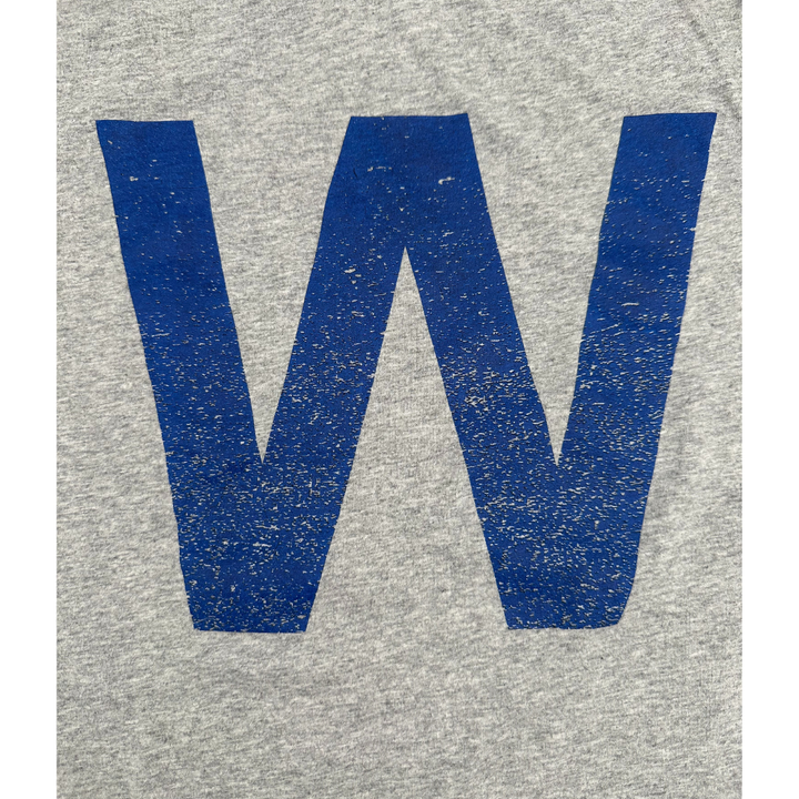 Chicago Cubs Unisex W Collection Grey Tee by New Era Short Sleeve Tees NEW ERA CAP COMPANY