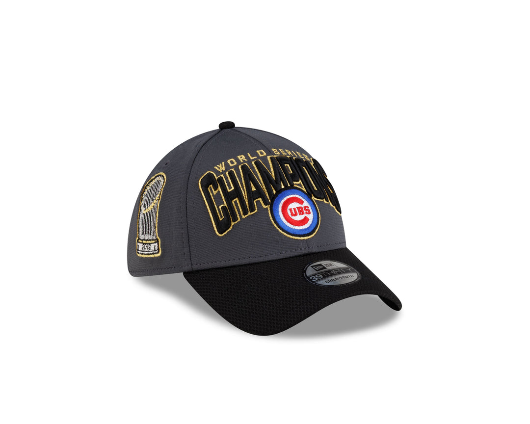 Chicago Cubs 2016 World Series Champions Youth Locker Room 3930 Fitted Cap by New Era