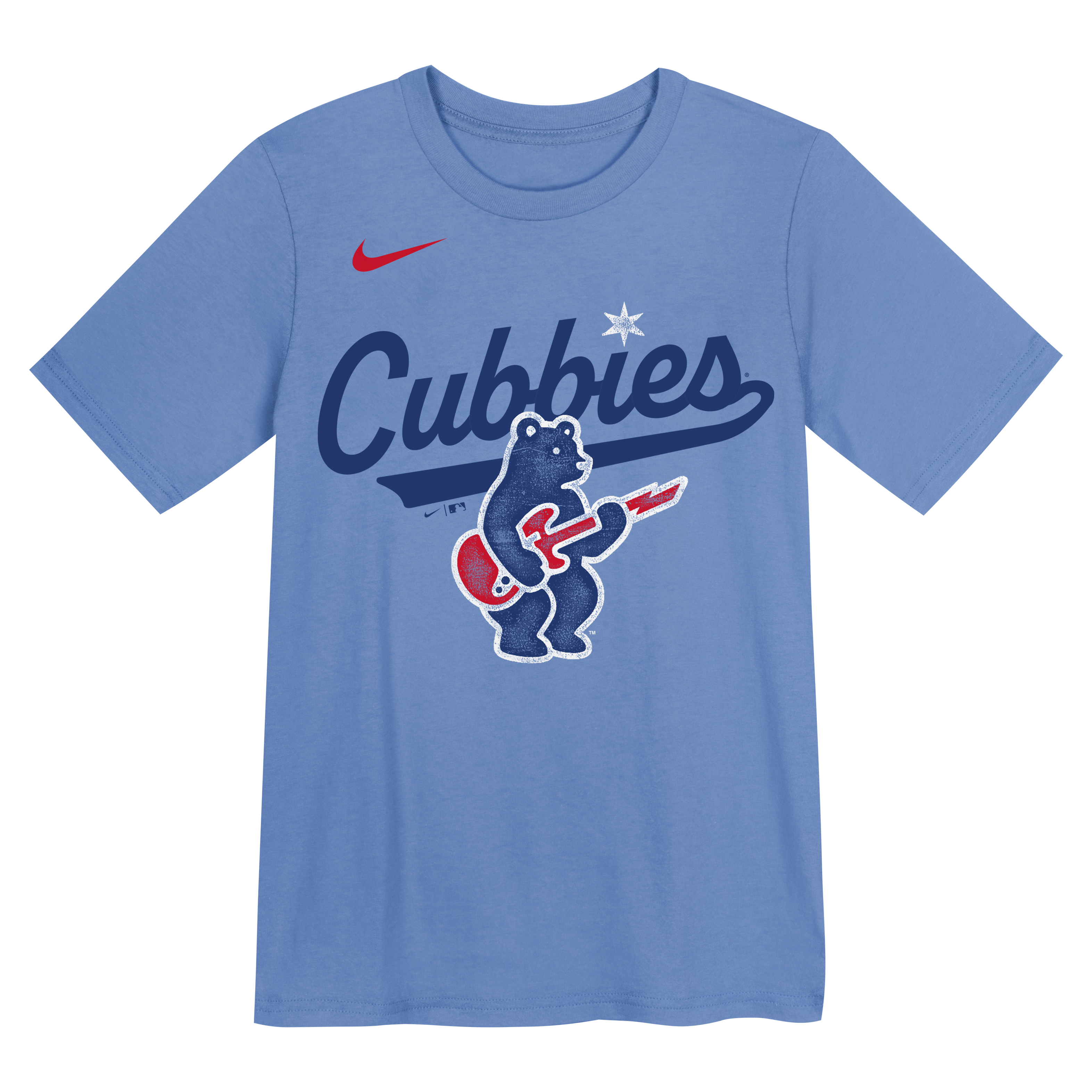Chicago Cubs Blues Alternate Rock Bear Youth Tee by Nike – Ivy Shop