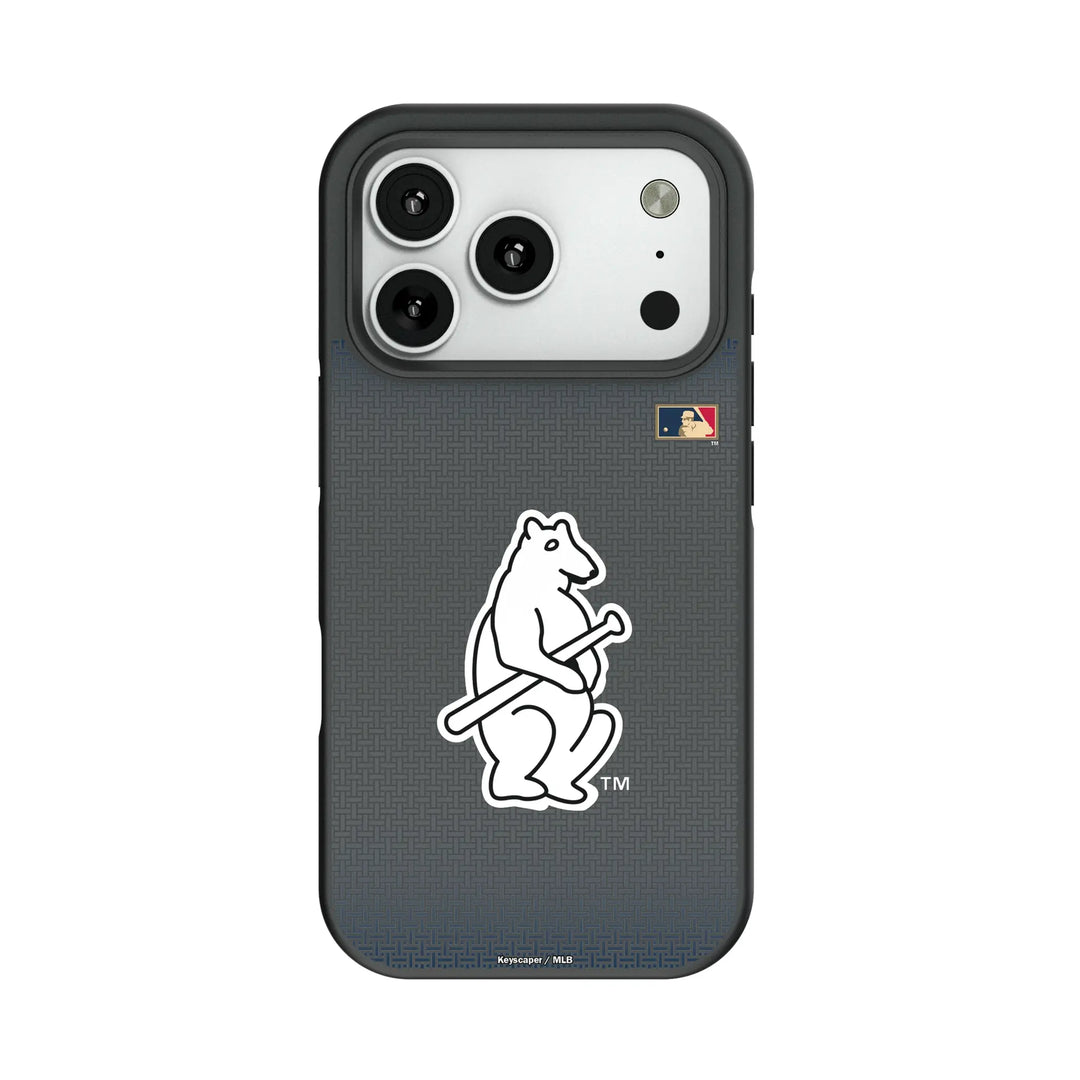 Chicago Cubs 1914 - Cooperstown Collection Linen Bump Phone Case Phone Cases Keyscaper