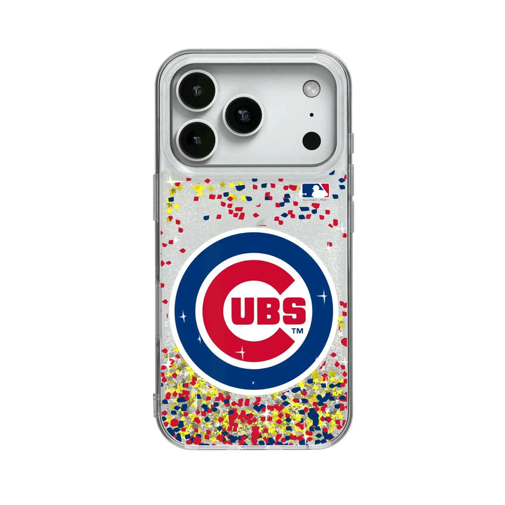 Chicago Cubs Confetti Glitter Phone Case Phone Cases Keyscaper